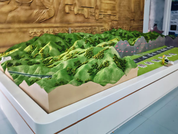 地形沙盤(pán)制作