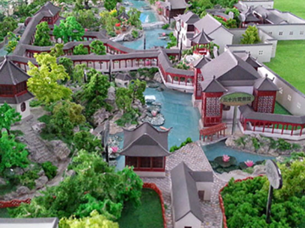 旅游景區(qū)沙盤(pán)模型制作