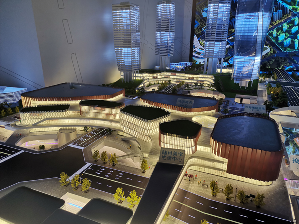 建筑模型燈光設計,增強模型的真實感