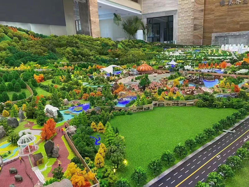 景區(qū)地形沙盤(pán)制作方法教程